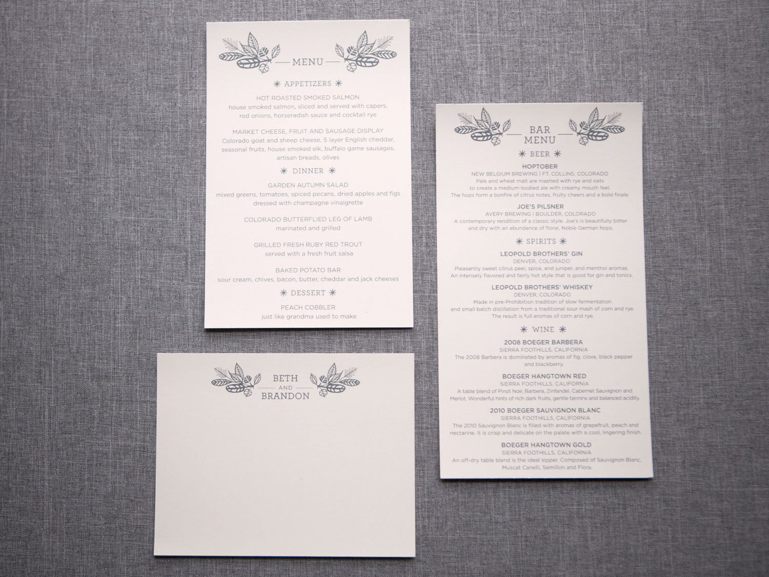 custom pop-up and invitation • Beth · The Paper Guppy