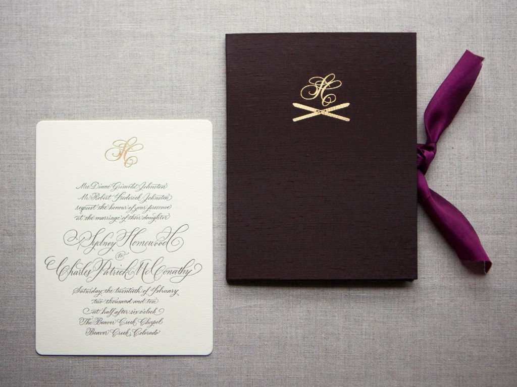 The Paper Guppy Custom Wedding Invitation